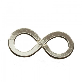 Entrepieza infinito Plata de Ley 925