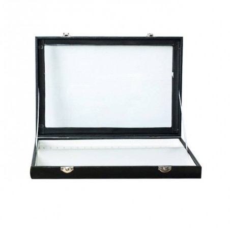 Expositor para pulseras con tapa y cierres