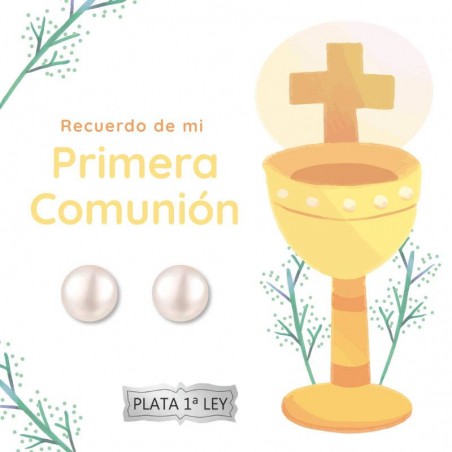 Pendientes perla cultivada - Regalo Primera Comunión invitados