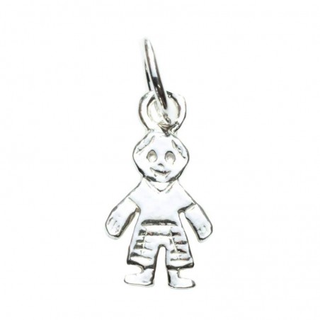 Colgante niño con arandela Plata de Ley 925