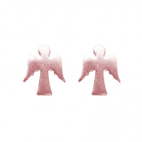 Pendientes ángel Plata de Ley 925 bañado en Oro