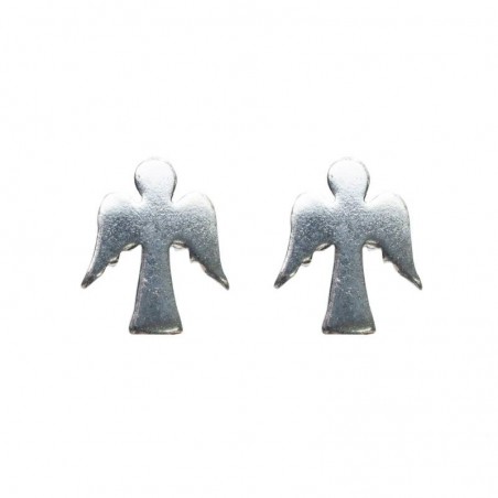 Pendientes ángel Plata de Ley 925 bañado en Oro