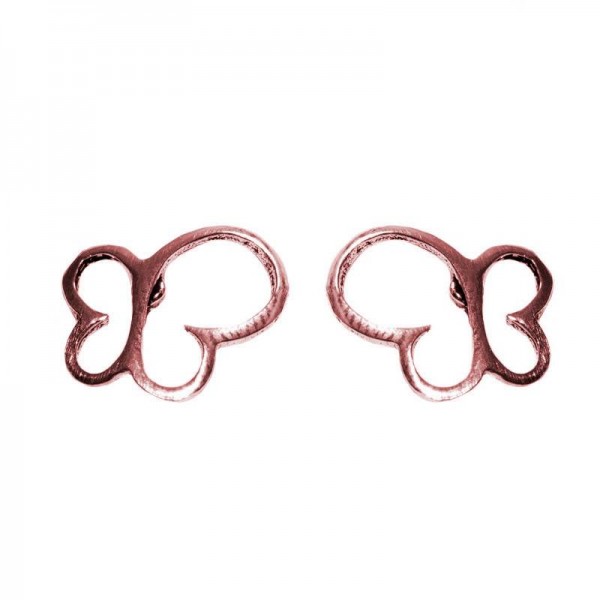 Pendientes mariposa Plata de Ley 925 bañados en Oro