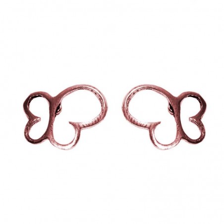 Pendientes mariposa Plata de Ley 925 bañados en Oro