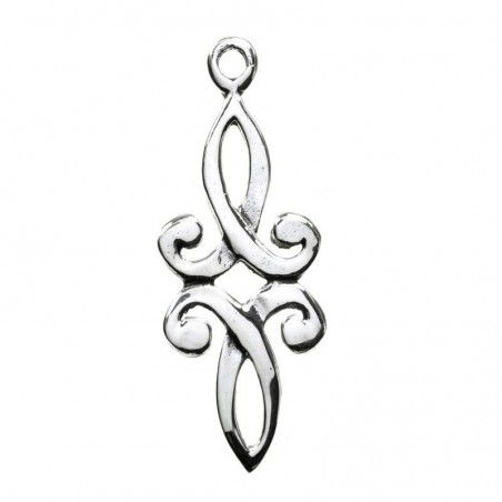 Colgante simétrico Plata de Ley 925