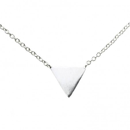 Collar triángulo Plata de Ley 925