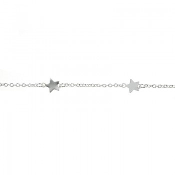 Pulsera estrellitas Plata de Ley 925