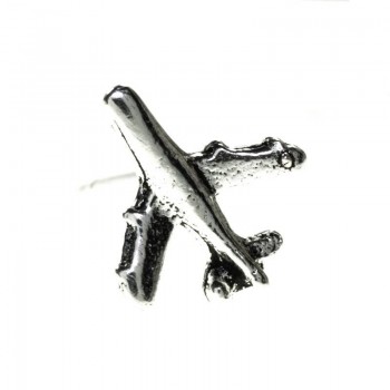 Pendientes avión Plata de Ley 925 2