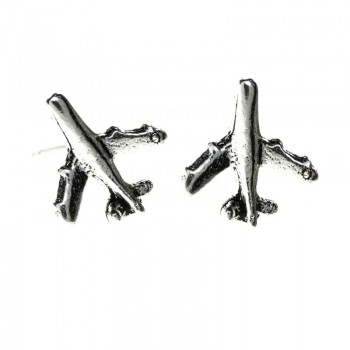 Pendientes avión Plata de Ley 925