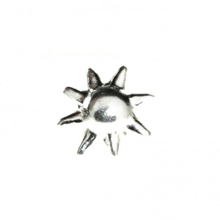 10 Piercing nariz Sol Plata de Ley 925