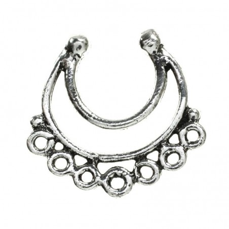 Septum falso tribal Plata de Ley 925