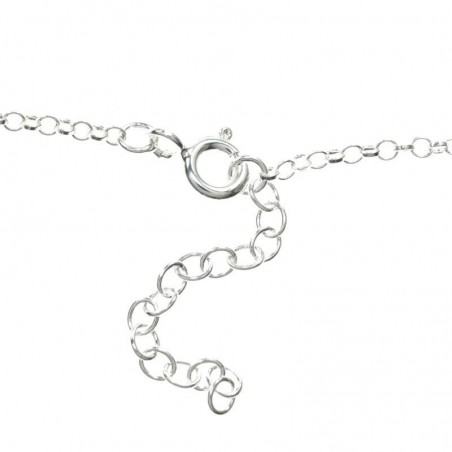 Pulsera Infinito Gracias Maestra Plata de Ley