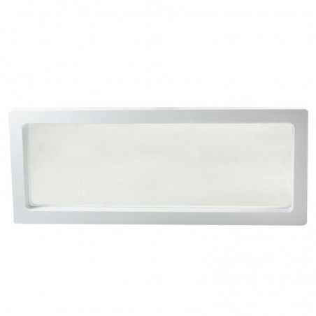 Expositor transparente rectangular para muestras