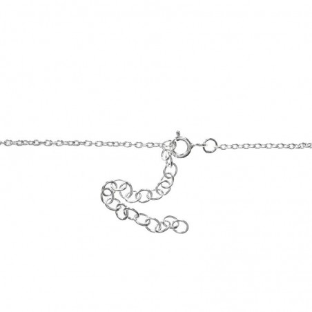 Collar ajustable mariposas Plata de Ley 925
