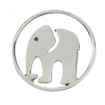 Entrepieza elefante Plata de Ley 925