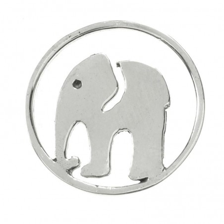 Entrepieza elefante Plata de Ley 925
