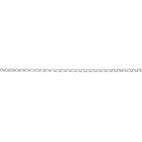 Cadena Roló 1.7 mm Plata de Ley