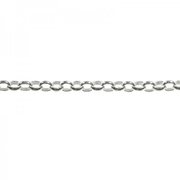 Cadena Roló 2.5 mm Plata de Ley