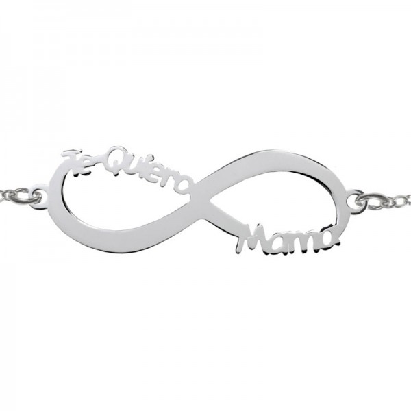 Pulsera Infinito Te Quiero Mamá para regalar en Navidad