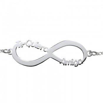 Pulsera Infinito Te Quiero amiga para regalar en Navidad 2