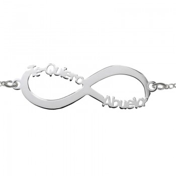 Pulsera Infinito Te Quiero abuela para regalar en Navidad 2