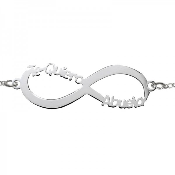 Pulsera Infinito Te Quiero abuela para regalar en Navidad