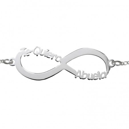 Pulsera Infinito Te Quiero abuela para regalar en Navidad