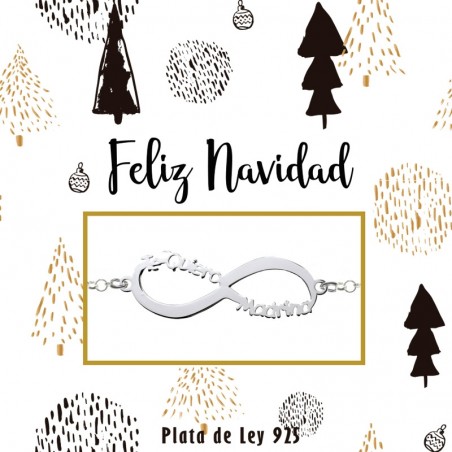 Pulsera Infinito Te Quiero madrina para regalar en Navidad