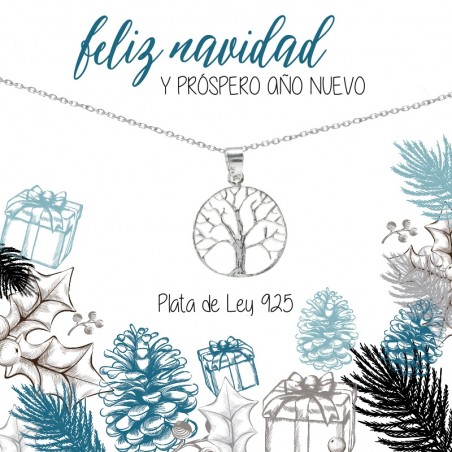 Colgante árbol de la vida regalo de Navidad