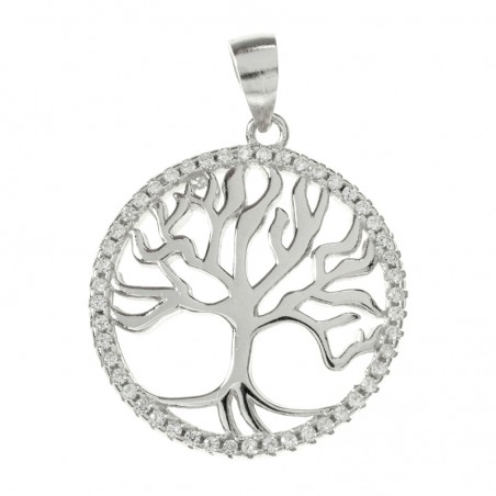 Colgante árbol de la vida con circonitas para regalar en Navidad