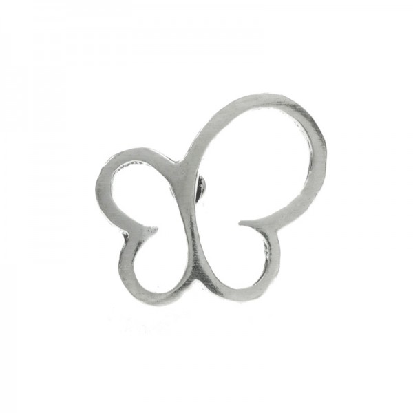 Pendientes mariposa Plata de Ley 925 bañados en Oro