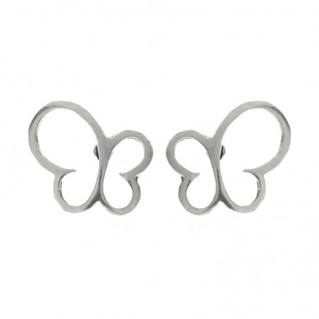 Pendientes mariposas Plata de Ley