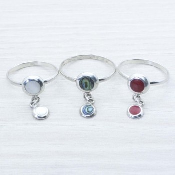 Anillo piedra hindú Plata de Ley 925