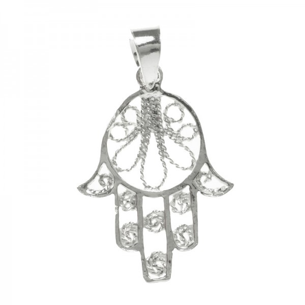 Conjunto mano de Fátima Plata de Ley 925