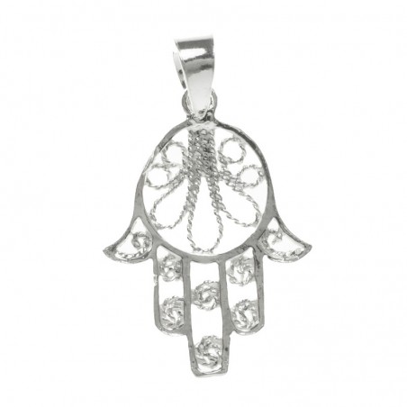 Conjunto mano de Fátima Plata de Ley 925