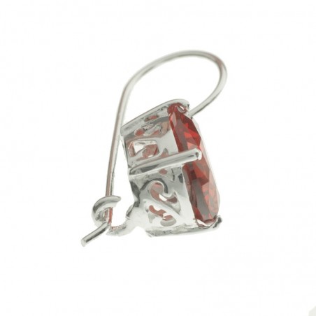 Pendientes Red Vintage Plata de Ley