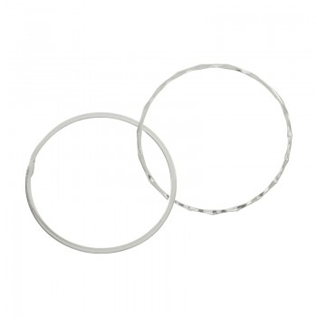 Anillo doble entrelazado Plata de Ley 925 2