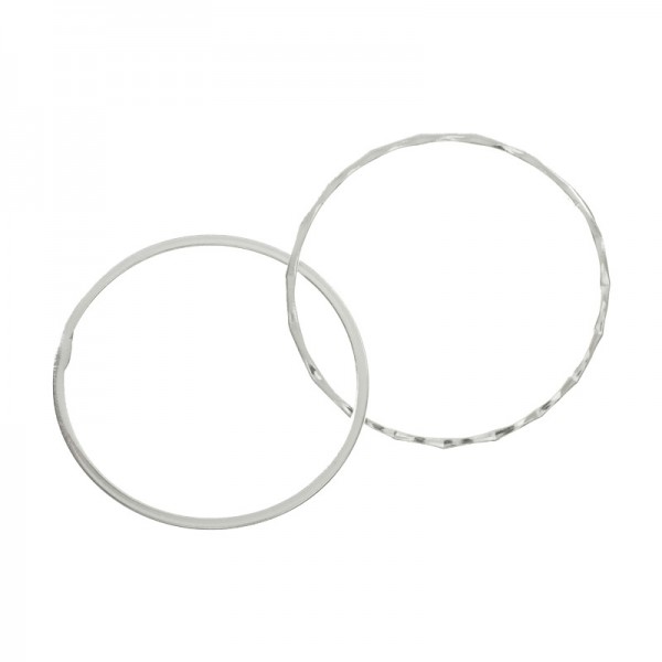 Anillo doble entrelazado Plata de Ley 925