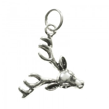 Colgante ciervo Plata de Ley 925