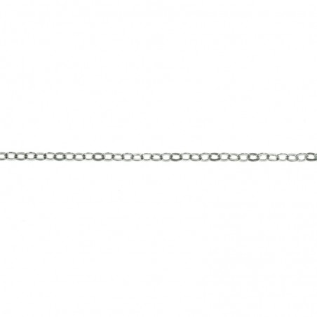 Collar doble entrepieza cruz Plata de Ley 925