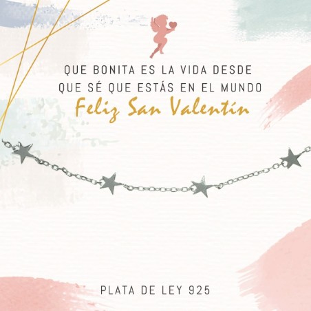 Pulsera Stars Plata de Ley