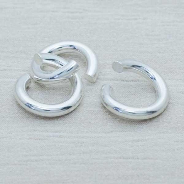 Anilla abierta Plata de Ley 925