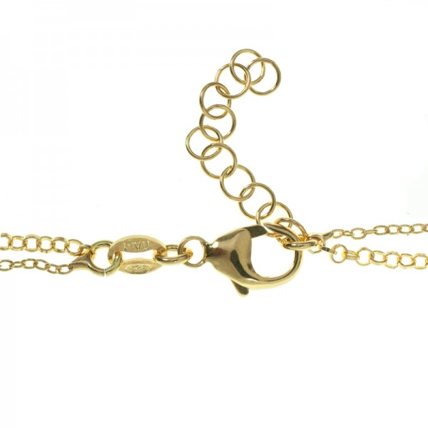 Collar con cristales Swarovski de colores