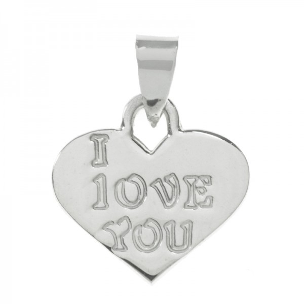 Collar I LOVE YOU con mensaje para mamá