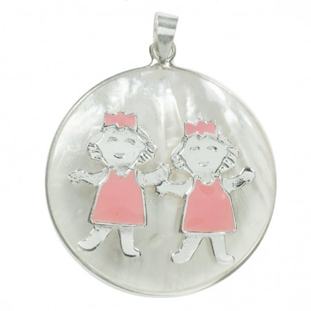 Colgante niñas Plata de Ley