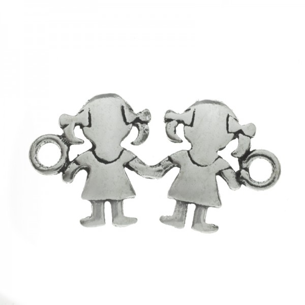 Entrepieza niño y niña Plata de Ley 925