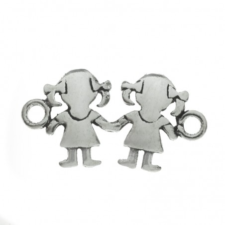 Entrepieza niño y niña Plata de Ley 925