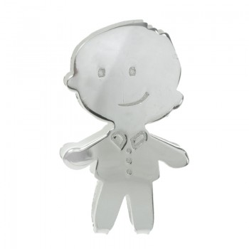 Entrepieza niño Plata lisa de Ley 925