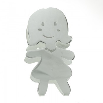 Entrepieza niña Plata lisa de Ley 925