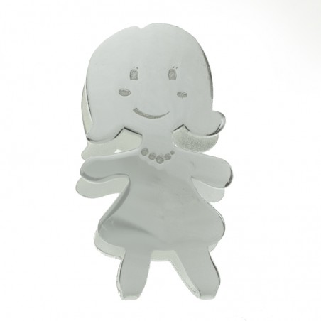 Entrepieza niña Plata lisa de Ley 925